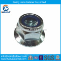 In Stock Made In China DIN6926 Carbon Steel/Stainless steel Prevailing torque type hexagon nylon lock nuts with flange